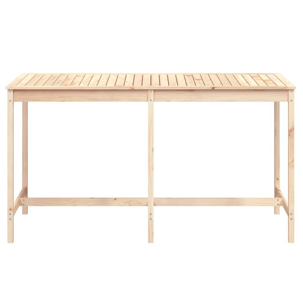 vidaXL Gartentisch 203,5x90x110 cm Massivholz Kiefer
