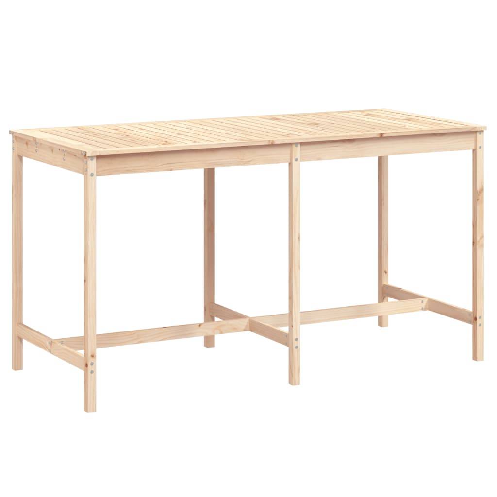 vidaXL Gartentisch 203,5x90x110 cm Massivholz Kiefer