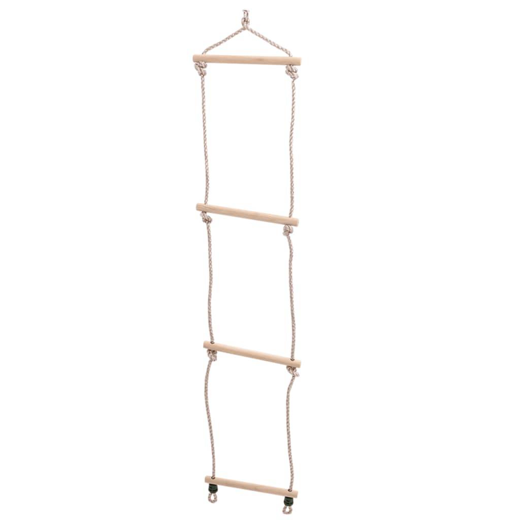 vidaXL Schaukelsitz mit Seilleiter Blau 37x15 cm PE