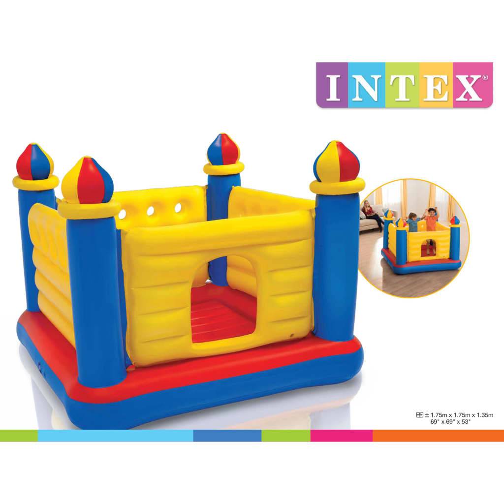 Intex Aufblasbare Hüpfburg Jump-O-Lene Schloss PVC