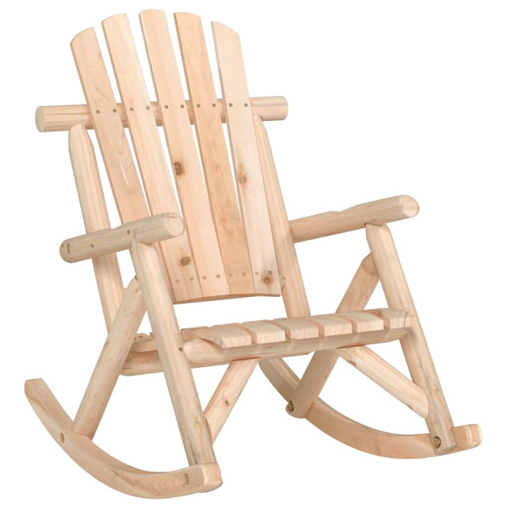 vidaXL 3-tlg. Garten-Lounge-Set Massivholz Fichte