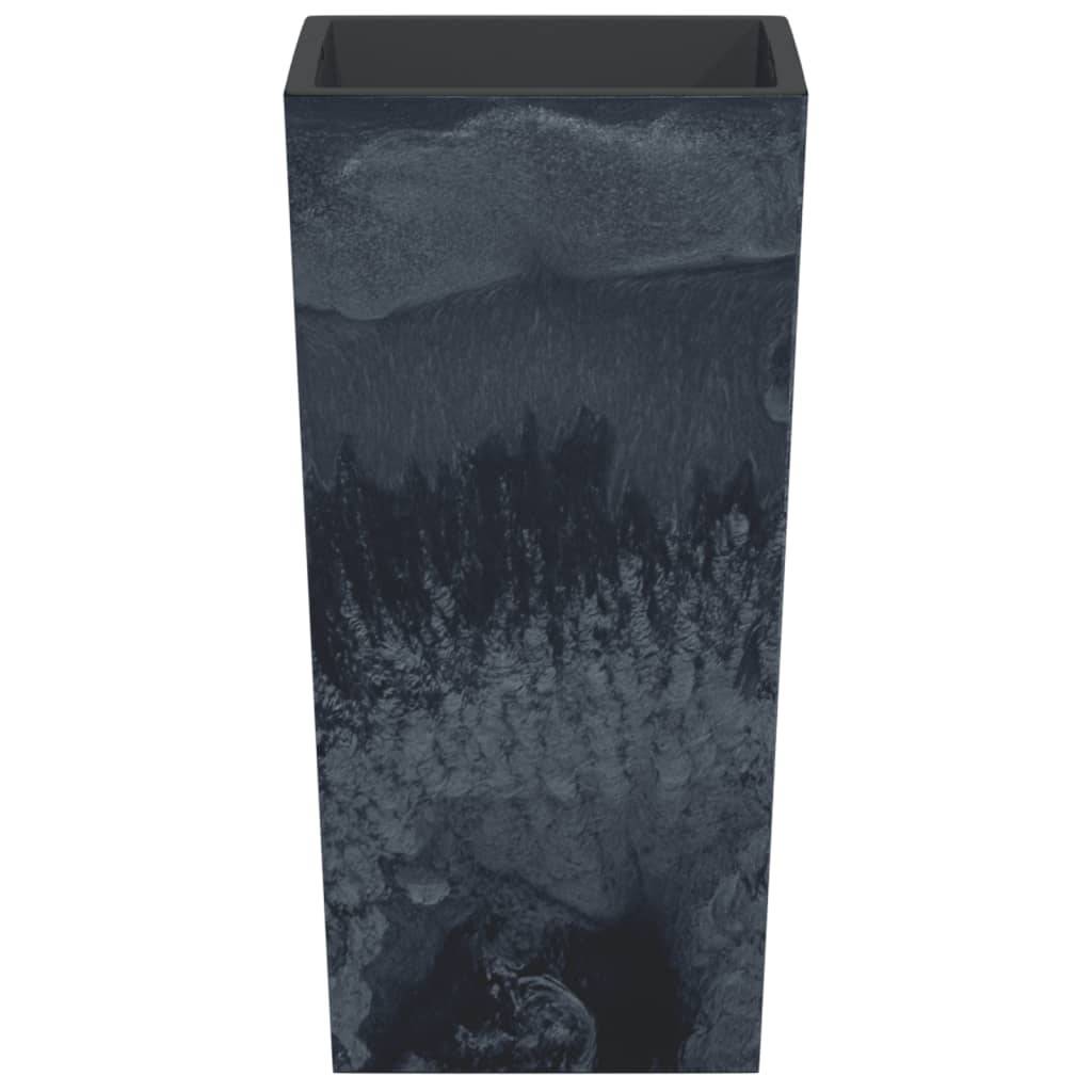 vidaXL Pflanzkübel mit herausnehmbaren Einsatz Anthrazit 11/26,5 L PP