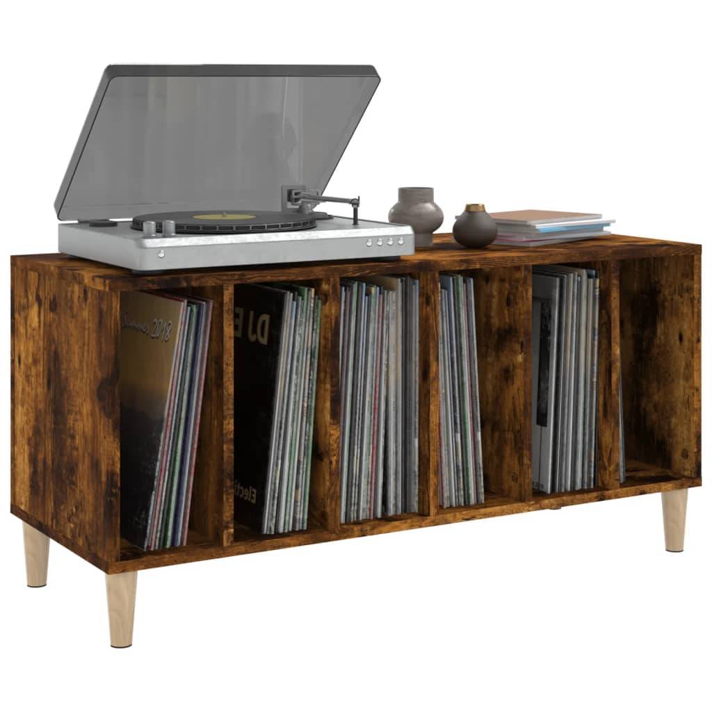 vidaXL Plattenschrank Räuchereiche 100x38x48 cm Holzwerkstoff