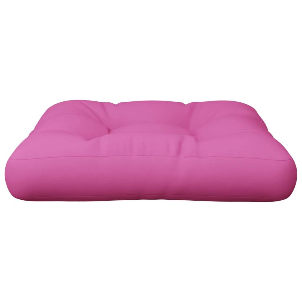vidaXL Palettenkissen Rosa 58x58x10 cm Oxford-Gewebe
