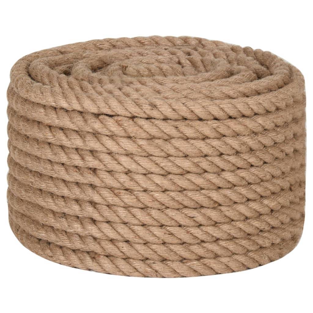 vidaXL Seil 100% Jute 20 mm 50 m