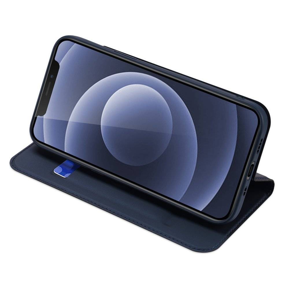 Dux Ducis Skin Pro Wallet Case kompatibel mit iPhone 15 Blau