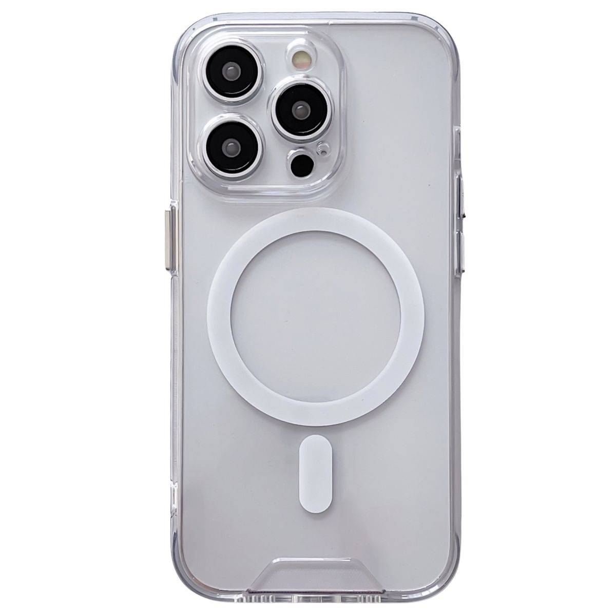 Für Apple iPhone 15 MagSafe Magnetic TPU Transparent Handy Hülle Etuis