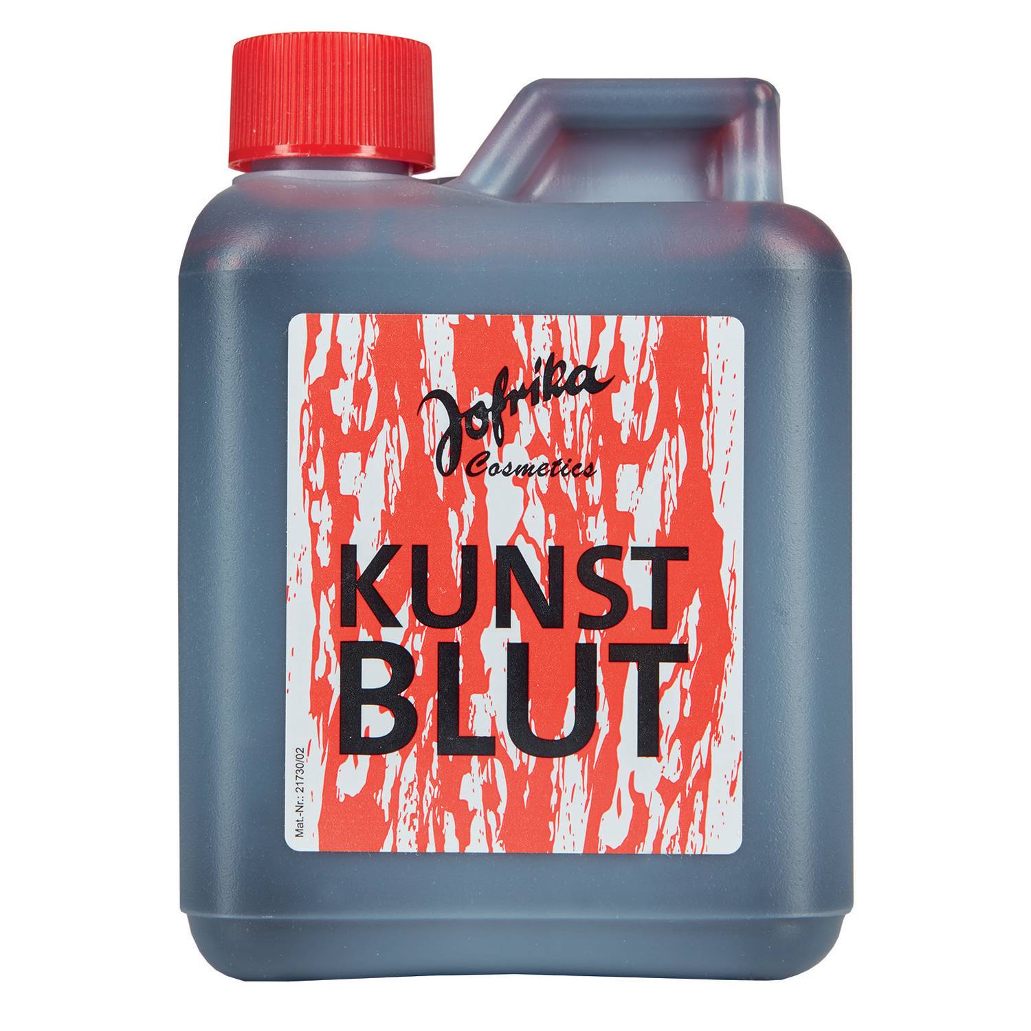 Jofrika 708501 Kunstblut für größere Wundeffekte, rot (500 ml Kanister)