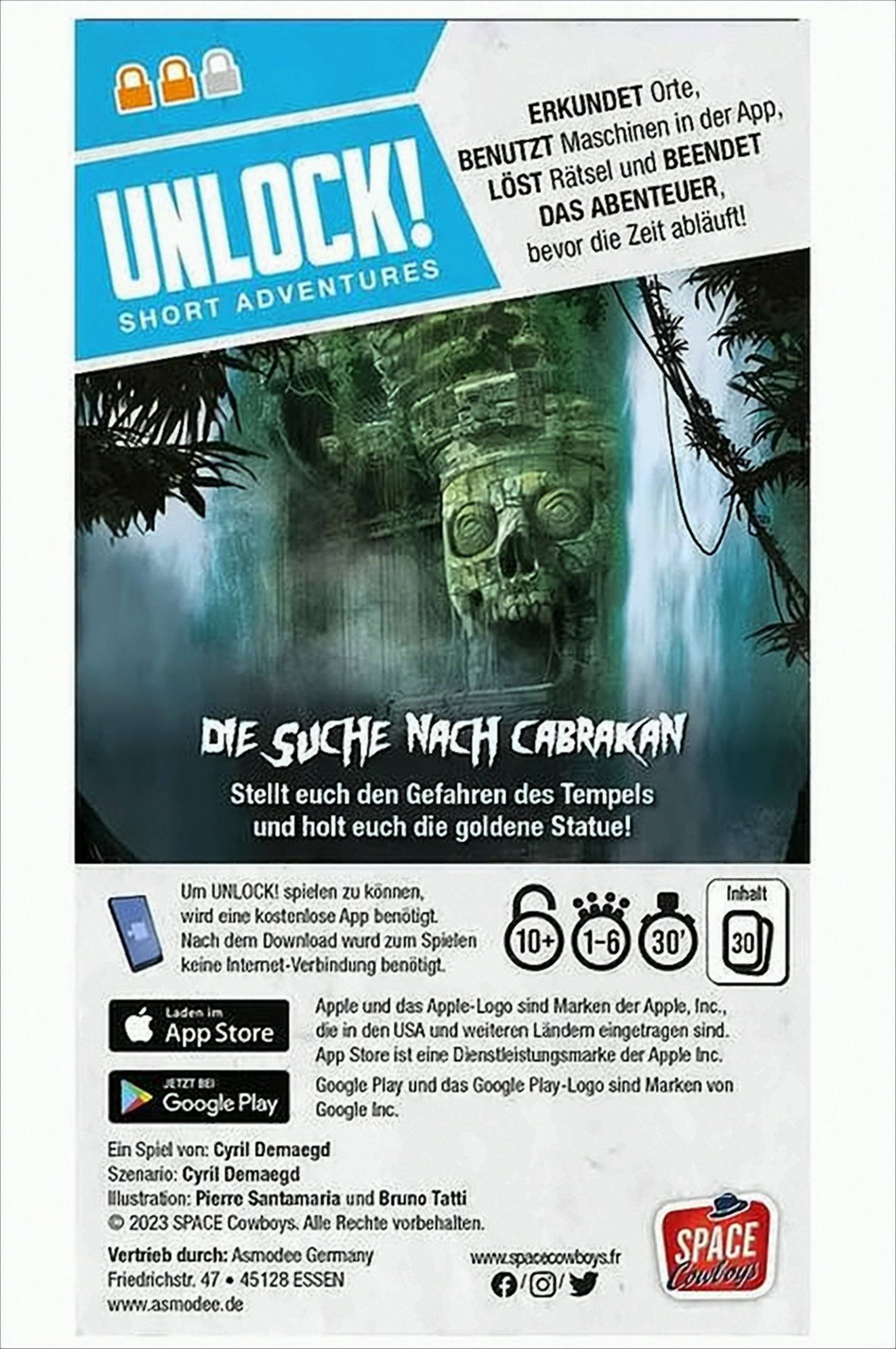Unlock! Short Adventures - Die Suche nach Cabrakan Neu & OVP