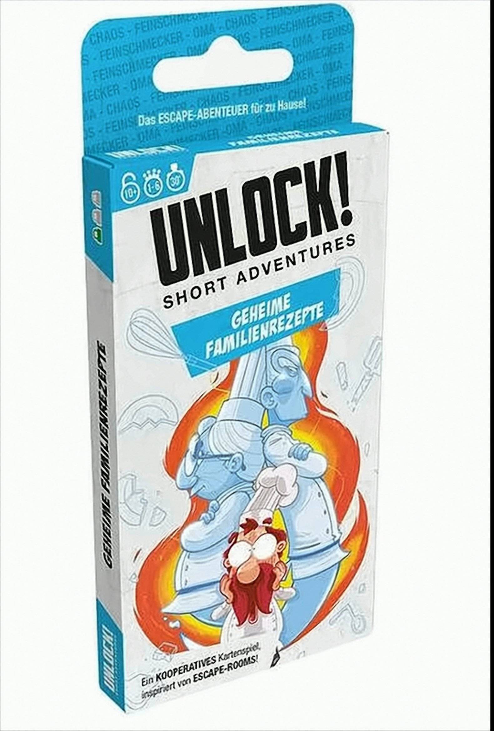 Unlock! Short Adventures - Geheime Familienrezepte Neu & OVP
