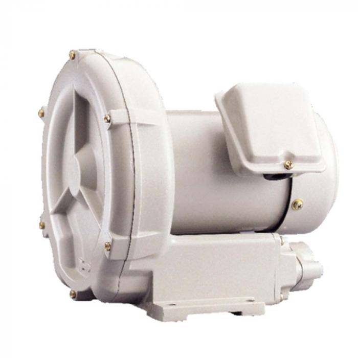 Seitenkanalgebläse - Motorleistung 0,22 kW - max. Luftstrom 5,1 (6,2) m³/min