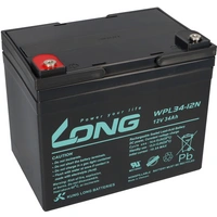 Kung Long Akku 12V 34Ah Pb Batterie Bleigel WPL34-12N Longlife Kung Long Akku 12V 34Ah Pb Batterie Bleigel WPL34-12N Longlife