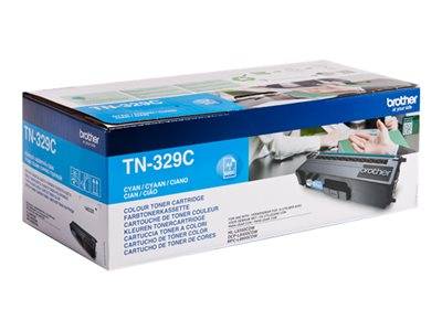BROTHER TN329C Toner cyan 6000 Seiten Drucken, Scannen & Verbrauchsmaterial Verbrauchsmaterialien