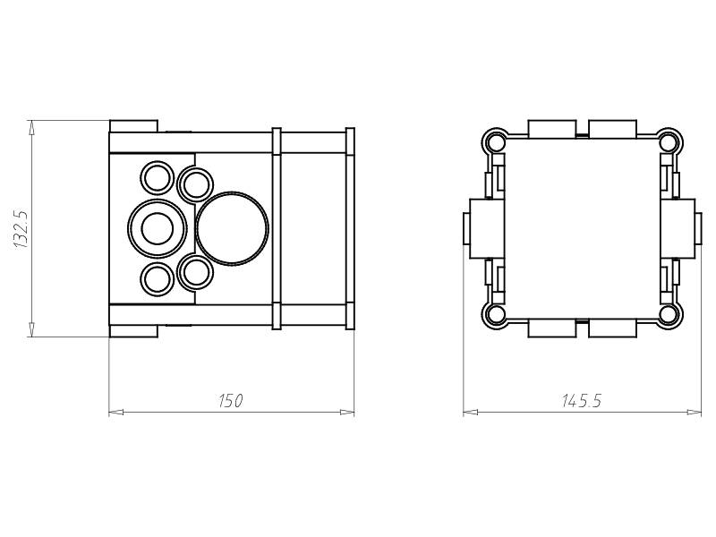 Kaiser UP-Abzweigdose 9907.21