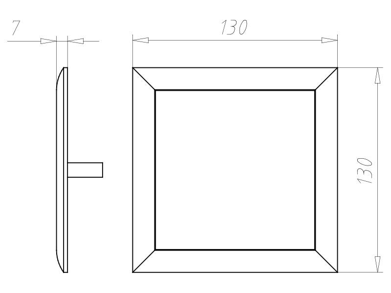 Kaiser Steckdeckel 9909.22