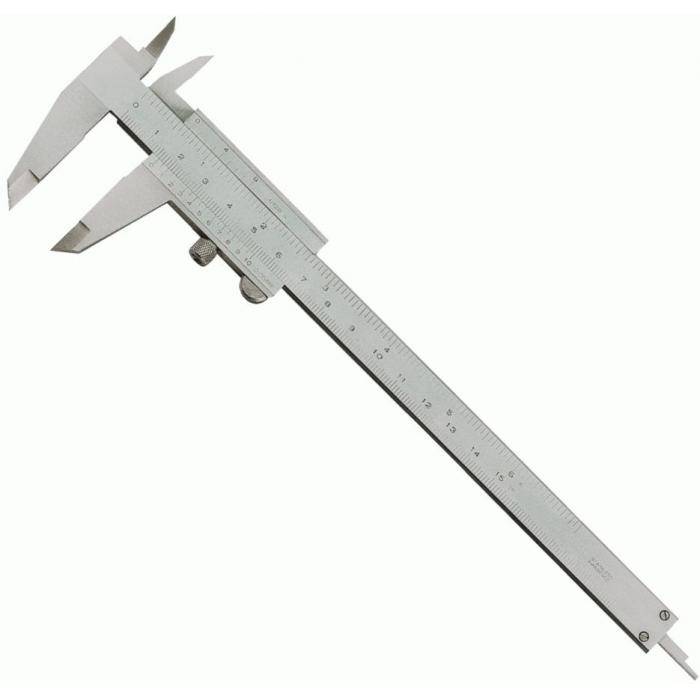 Präz.Taschenmessschieber - 150mm - DIN 862 - aus rostfreiem Stahl