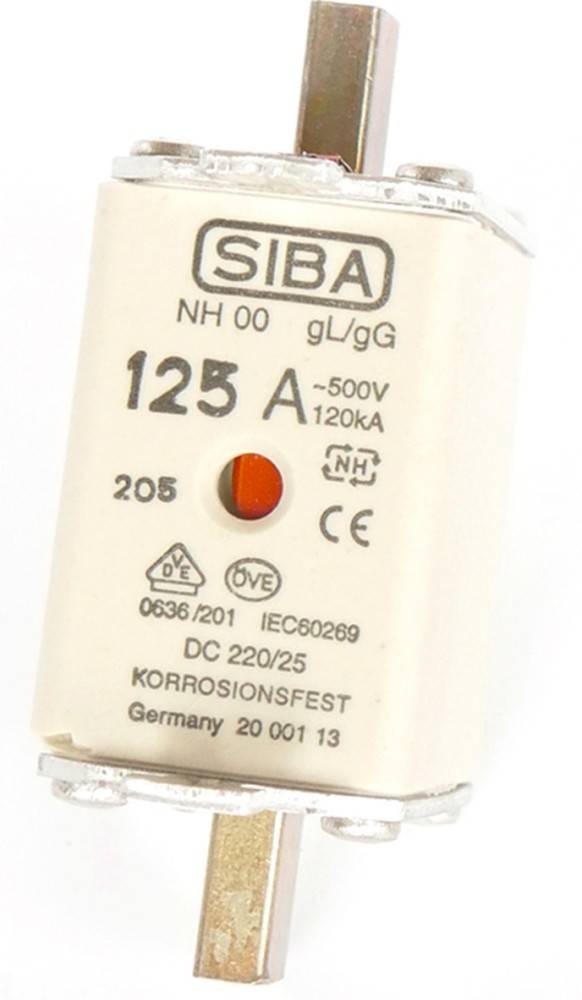 Siba NH-Sicherungseinsatz 2000103.125