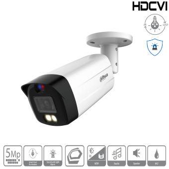 Dahua - HAC-ME1509THP-A-PV-0360B-S2 - HDCVI - Bullet, - 5MP/Duale Beleuchtung/Aktive Abschreckung - 3,6 mm fix Objektiv