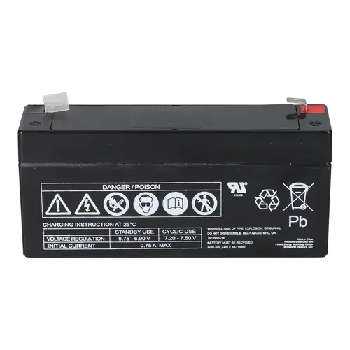 Fiamm Blei-Akku FG10301 6V 3000mAh Pb Faston 4,8mm Fiamm Blei-Akku FG10301 6V 3000mAh Pb Faston 4,8mm