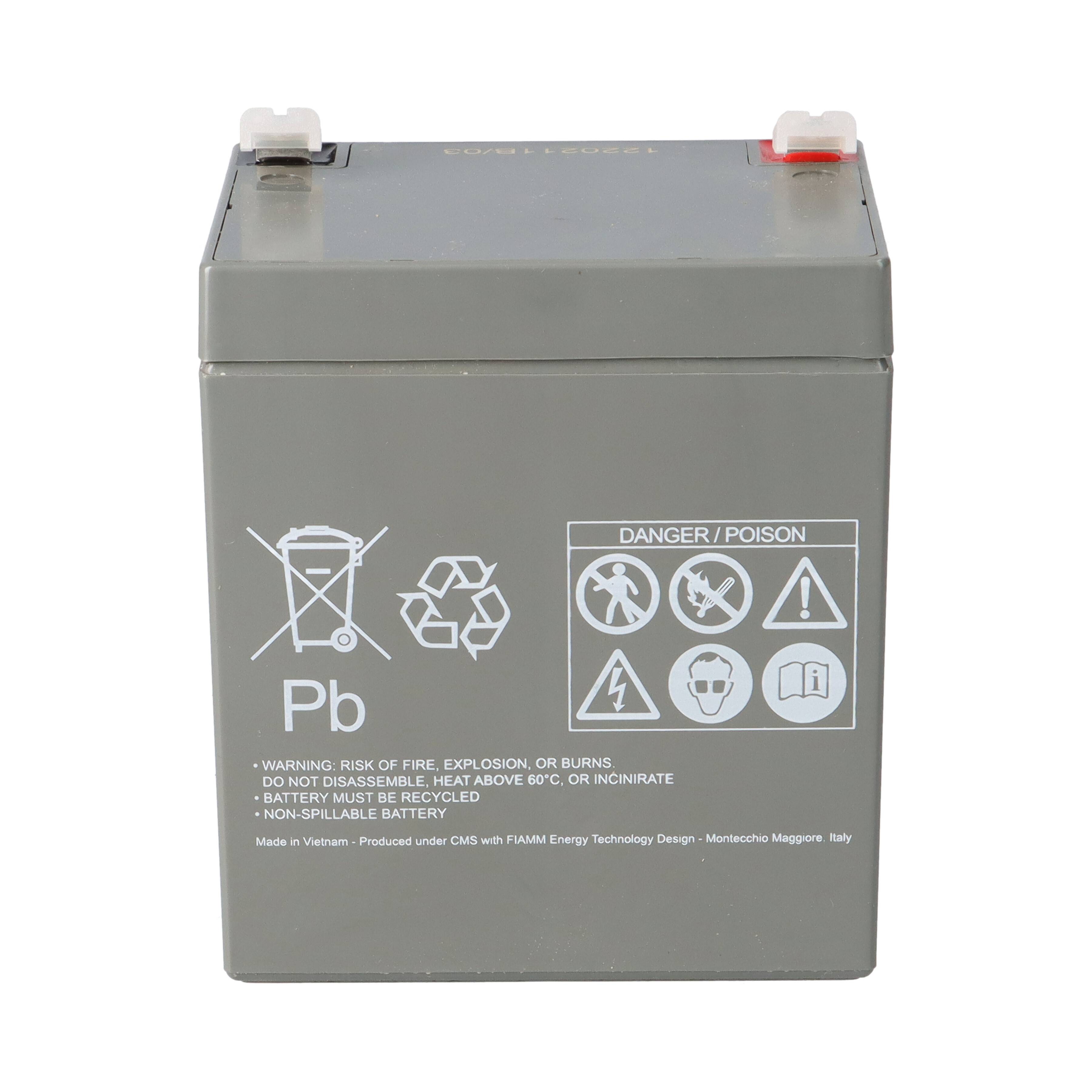 Fiamm Blei-Akku 12FGHL22 12V 5000mAh Pb Faston 6,3 mm