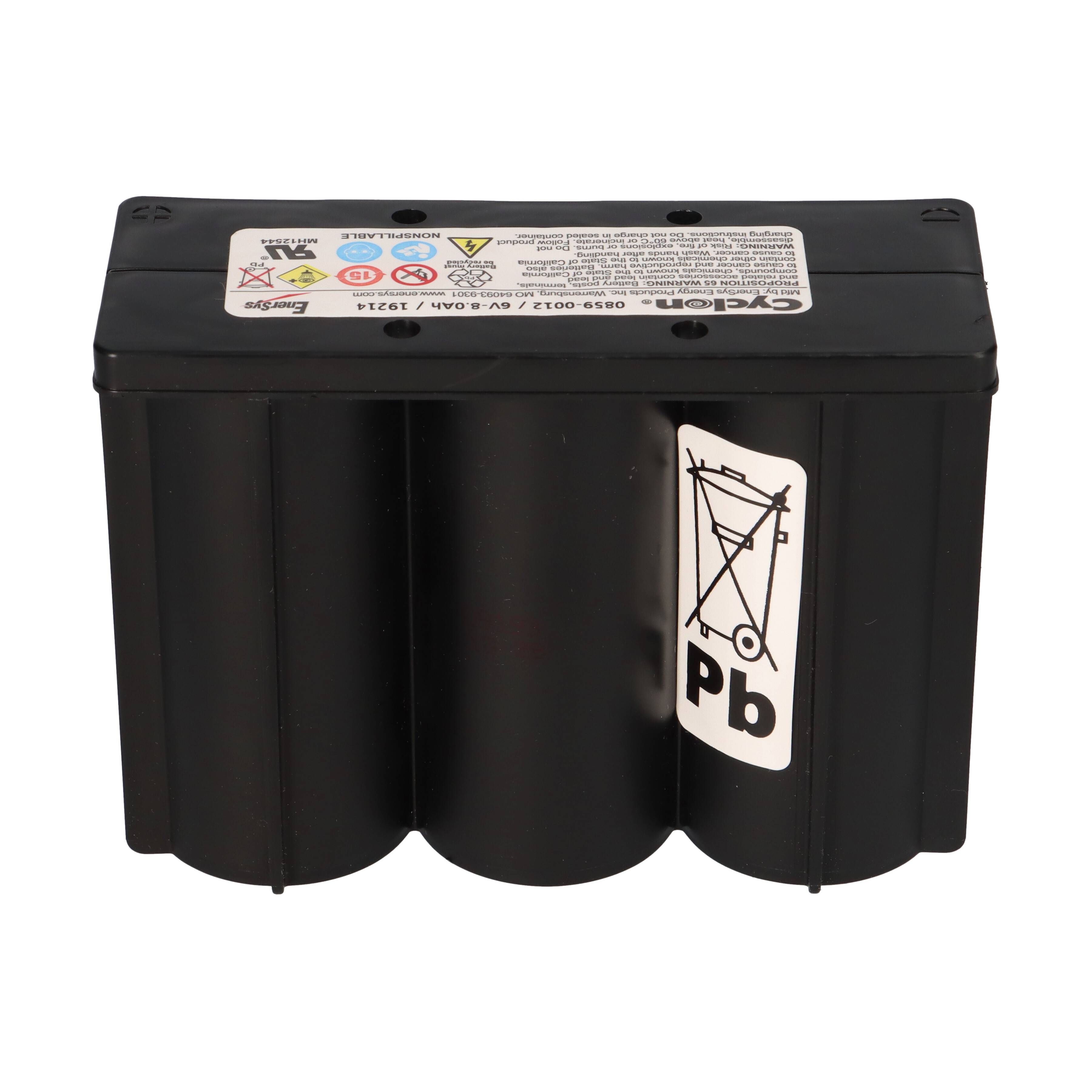 Gates Blei-Akku 6V 8Ah 0859-0012 - Pb8,0-6