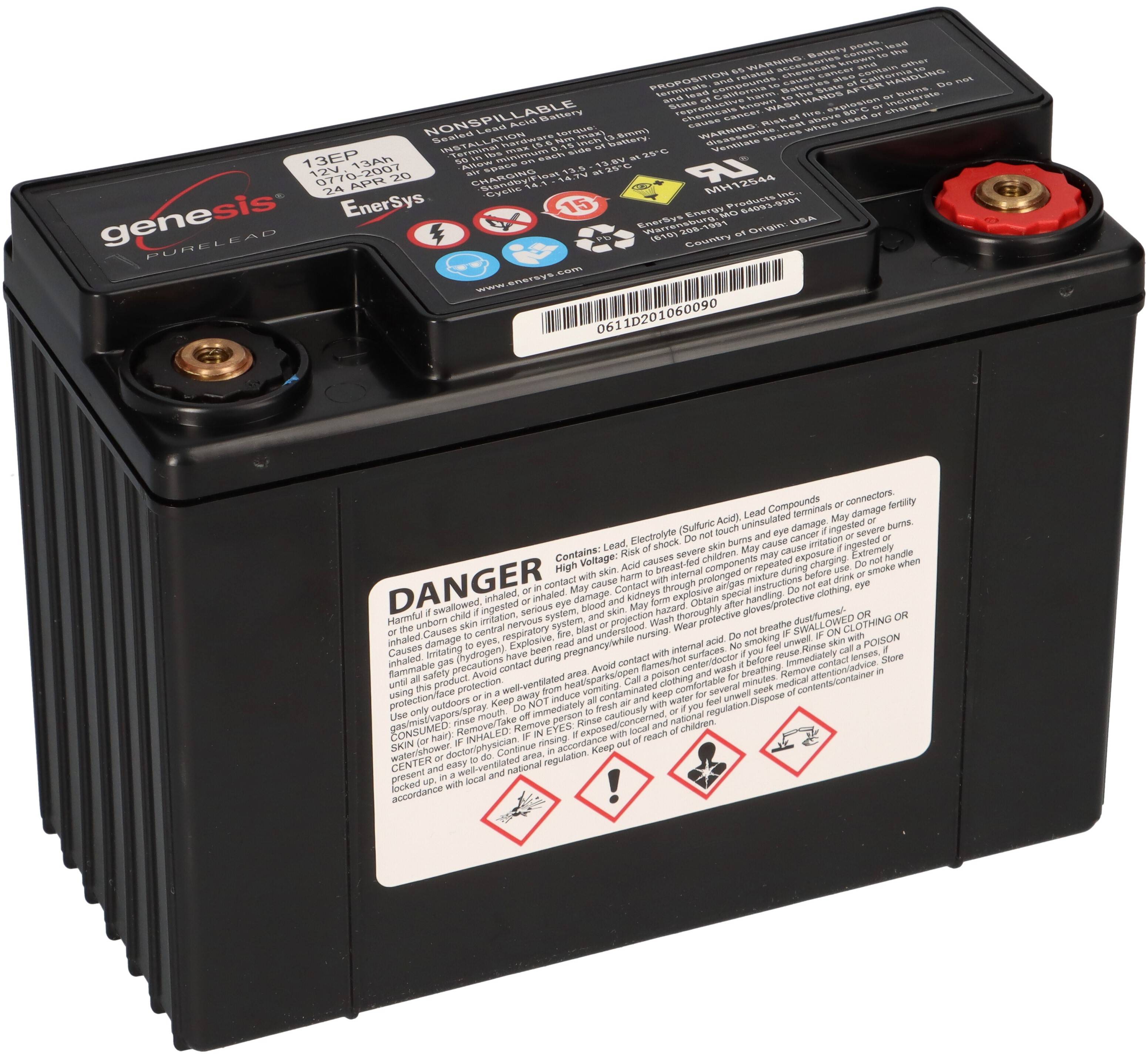 Hawker Enersys Genesis 12EP13 G13EP 12V 13EP 13Ah