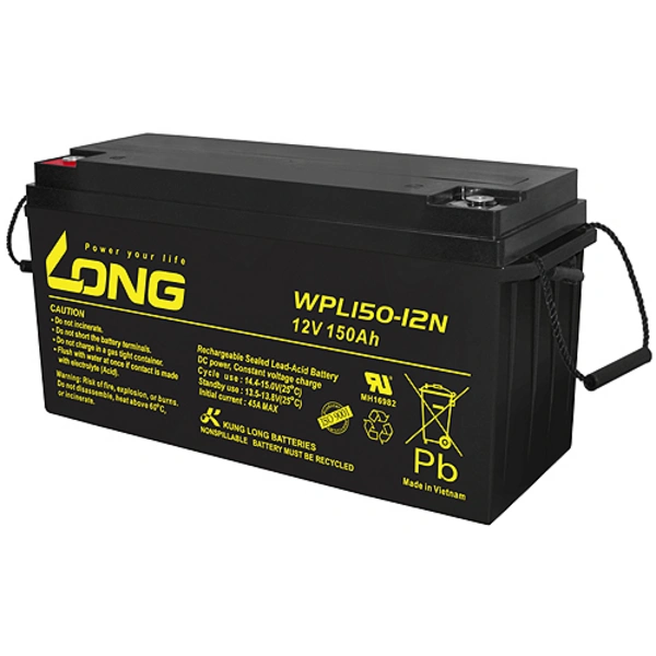 Kung Long Akku 12V 150Ah Pb Batterie Bleigel WPL150-12N Longlife Kung Long Akku 12V 150Ah Pb Batterie Bleigel WPL150-12N Longlife