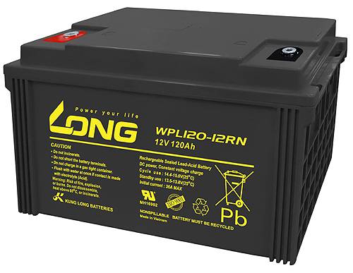 Kung Long Akku 12V 120Ah Pb Batterie Bleigel WPL120-12RN Longlife