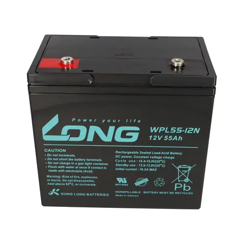 18x USV Akku WPL55-12N 12V 55Ah 18x USV Akku WPL55-12N 12V 55Ah