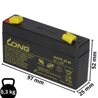 AGM BLEI AKKU BATTERIE 6V 1,2Ah kompatibel für USV BLEIGEL GEL + LADEGERÄT 6V AGM BLEI AKKU BATTERIE 6V 1,2Ah kompatibel für USV BLEIGEL GEL + LADEGERÄT 6V