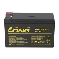 4x Kung Long VdS WP7.2-12A F1, 12V, 7,2 Ah Blei AGM Akku 4,8mm Faston 4x Kung Long VdS WP7.2-12A F1, 12V, 7,2 Ah Blei AGM Akku 4,8mm Faston