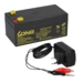AGM BLEI AKKU BATTERIE 12V 3,3Ah + LADEGERÄT AGM BLEI AKKU BATTERIE 12V 3,3Ah + LADEGERÄT
