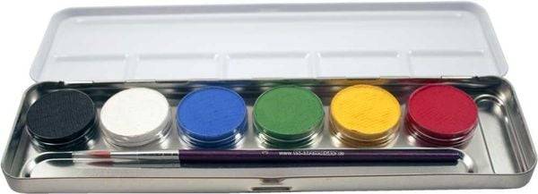 Eulenspiegel: Schminke, 6 Farben