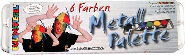 Eulenspiegel: Schminke, 6 Farben
