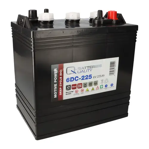 2x Q-Batteries 6DC-225 6V 225Ah Deep Cycle Traktionsbatterie 2x Q-Batteries 6DC-225 6V 225Ah Deep Cycle Traktionsbatterie