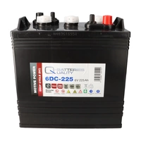 2x Q-Batteries 6DC-225 6V 225Ah Deep Cycle Traktionsbatterie 2x Q-Batteries 6DC-225 6V 225Ah Deep Cycle Traktionsbatterie