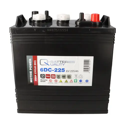 2x Q-Batteries 6DC-225 6V 225Ah Deep Cycle Traktionsbatterie 2x Q-Batteries 6DC-225 6V 225Ah Deep Cycle Traktionsbatterie
