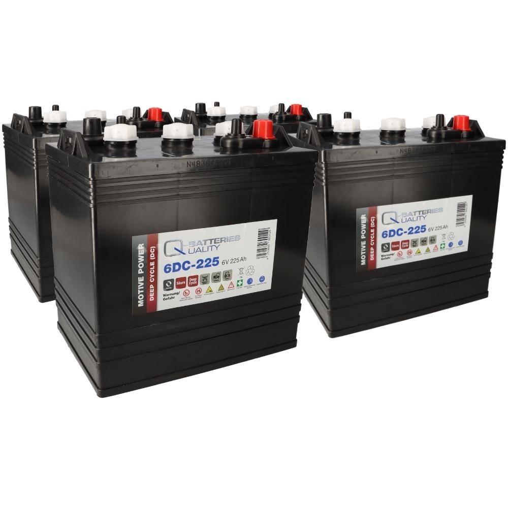 Batterie-Satz 24V 225Ah passend für Golfcar Golf Cart Elektro-Fahrzeug