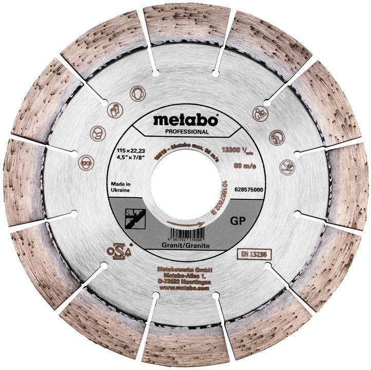 Metabo Diamanttrennscheibe GP profess.628575000