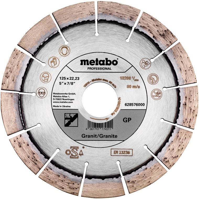 Metabo Diamanttrennscheibe GP profess.628576000