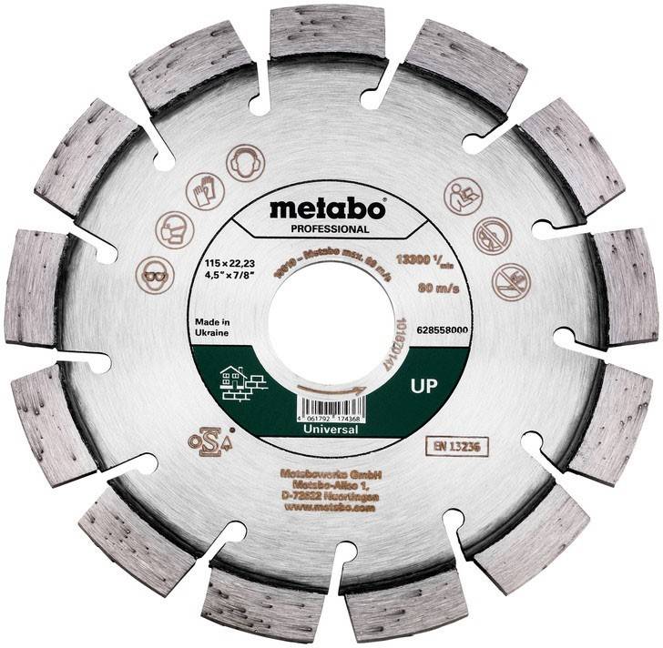 Metabo Diamanttrennscheibe UP 628558000