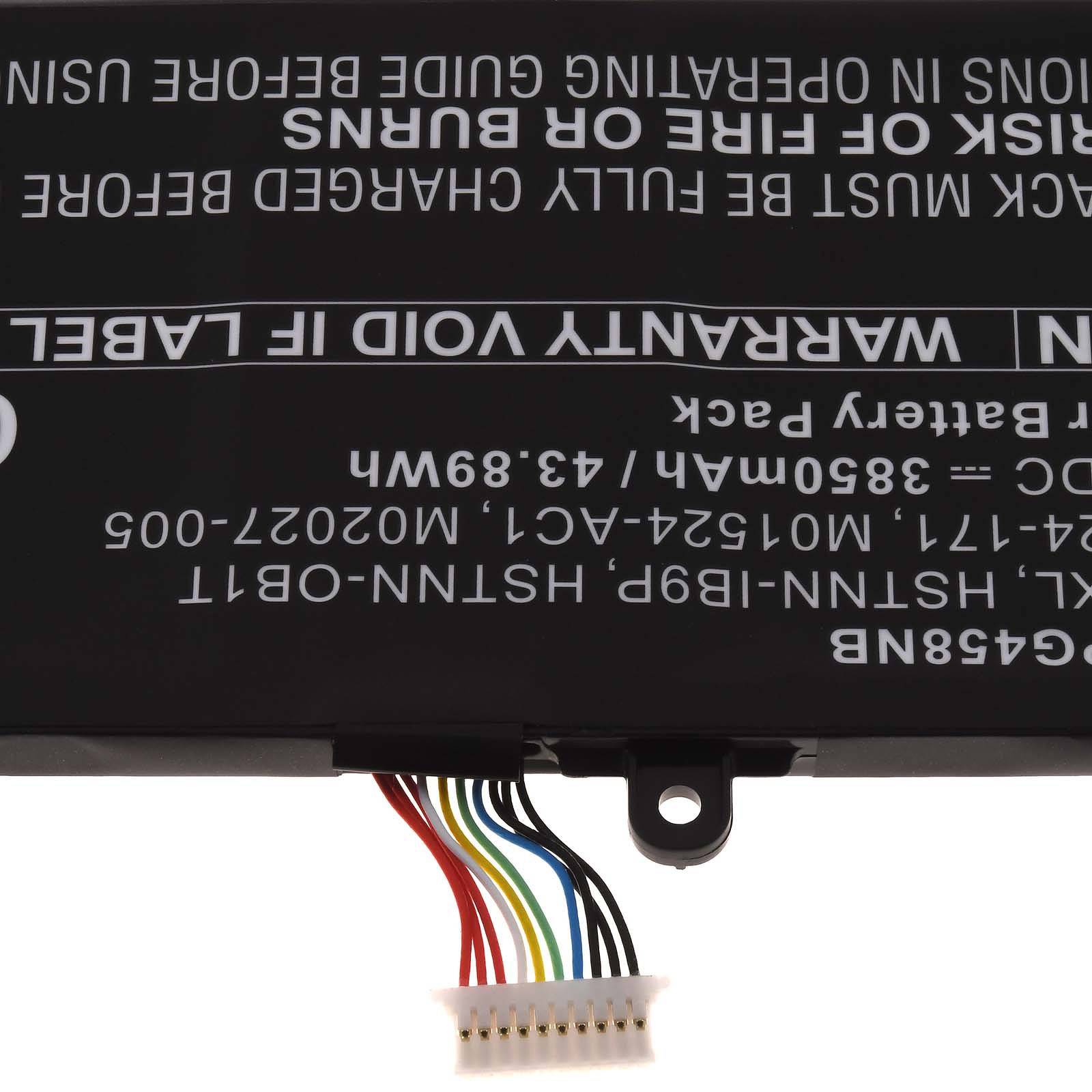 Powery Akku kompatibel mit HP Typ RH03XL, 11,4V, Li-Polymer