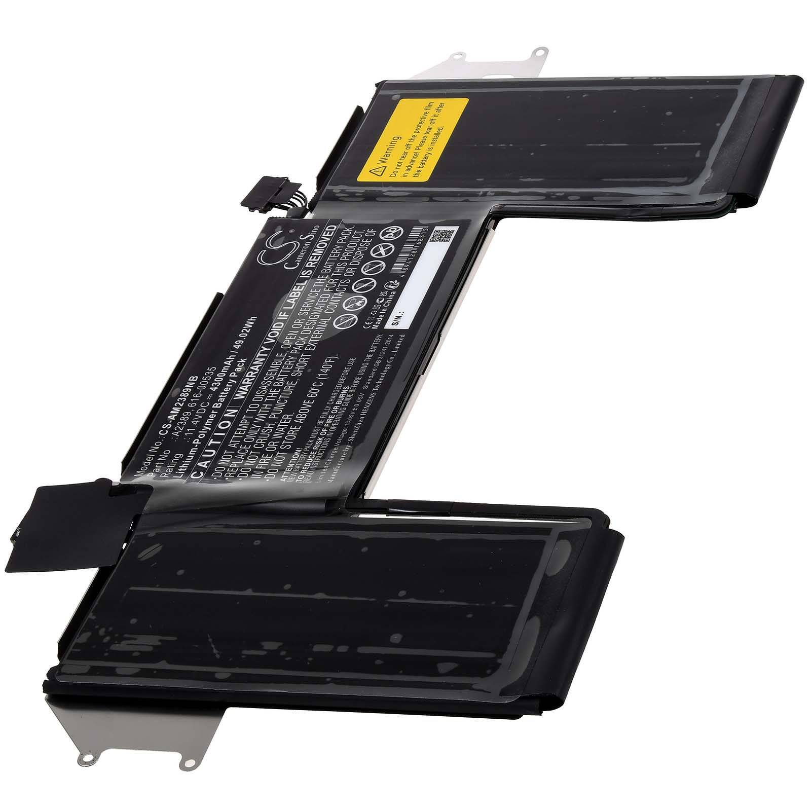Powery Akku für Laptop Apple MVH22LL/A, 11,4V, Li-Polymer