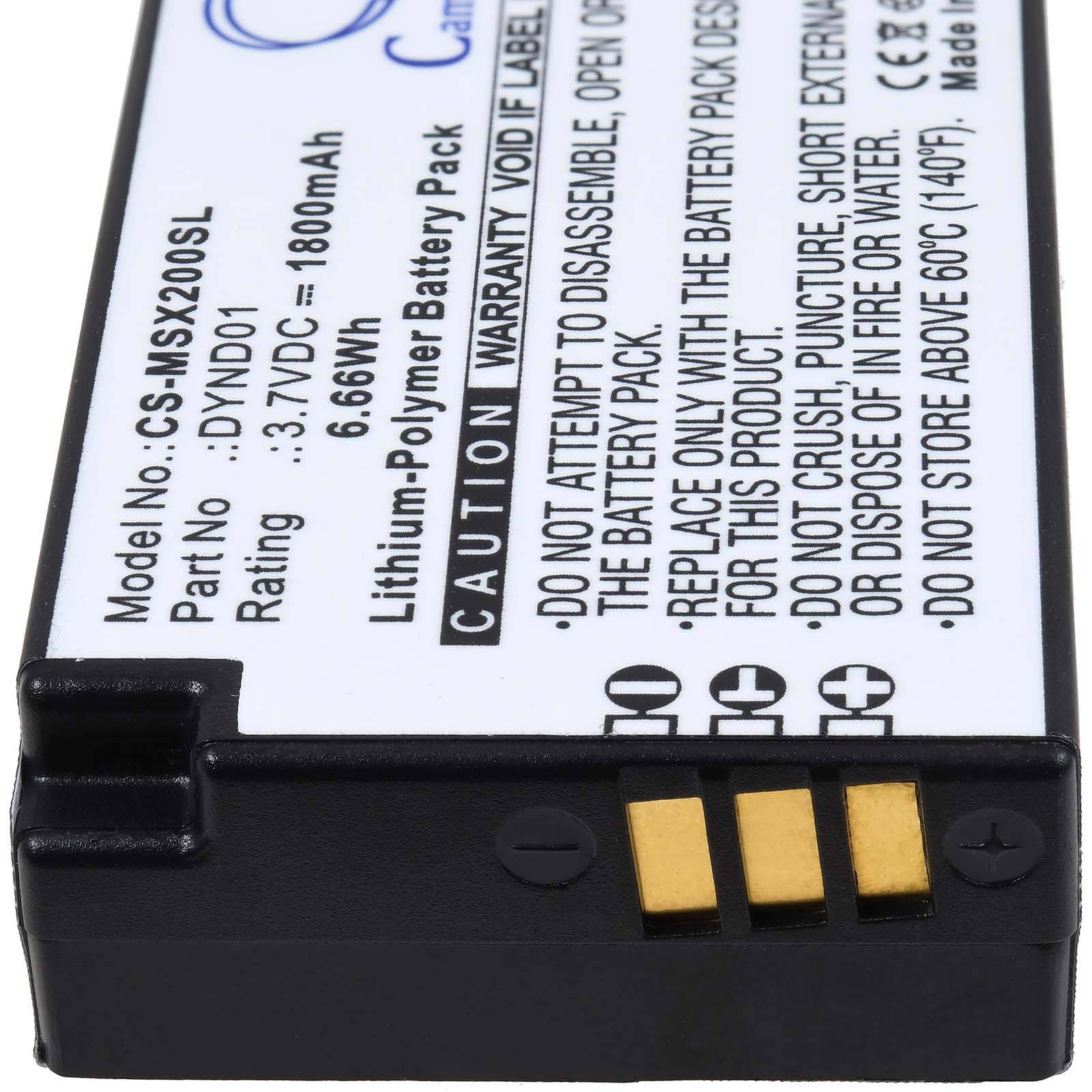 Powery Akku kompatibel mit Microsoft Typ DYND01, 3,7V, Li-Polymer