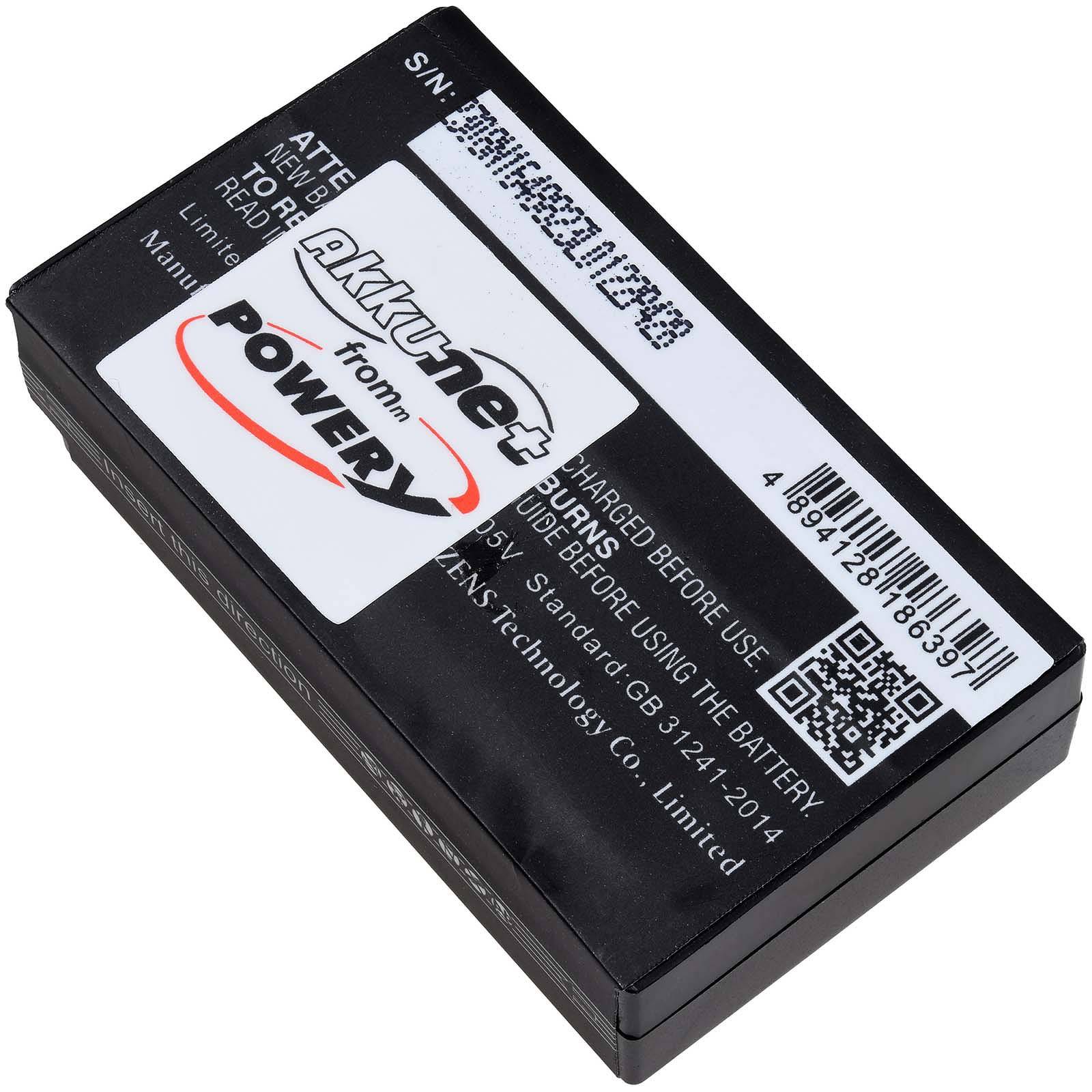 Powery Akku kompatibel mit Microsoft Typ DYND01, 3,7V, Li-Polymer