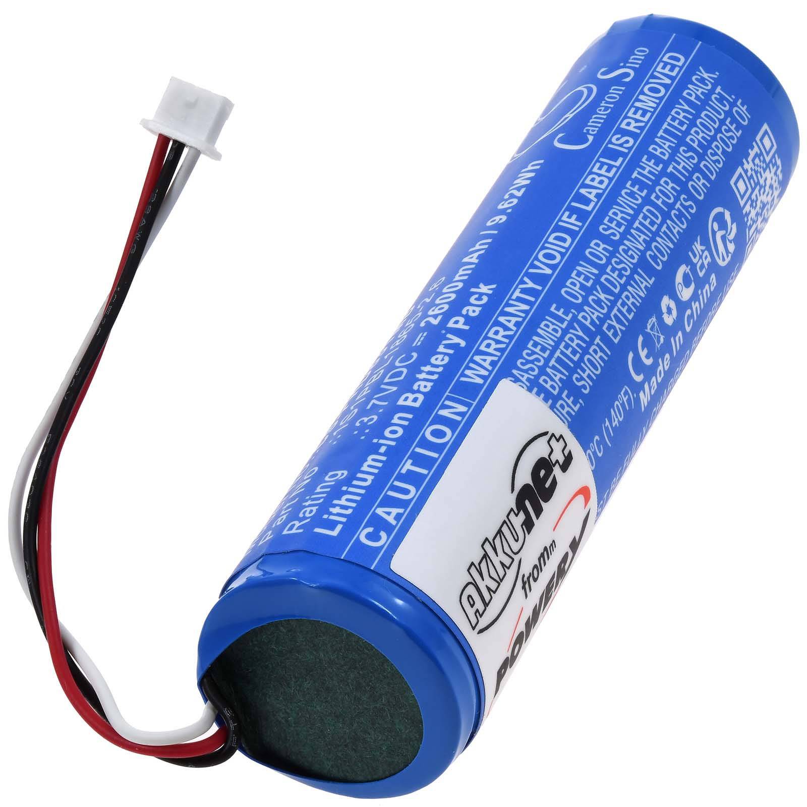 Powery Akku für Babyphone Philips Avent SCD843/26, SCD845/26 - Stecker vorab prüfen, 3,7V, Li-Ion