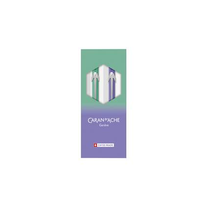 CARAN D'ACHE Schreibgeräte-Set BOREALIS, grün / violett