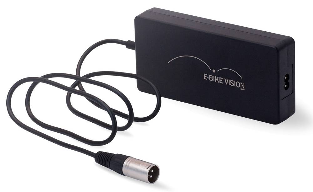 Schnell-Ladegerät & Lade-Adapter passend Nachbauakkus Yamaha PW-X und PW Series SE, TE Rahmen 36 Volt