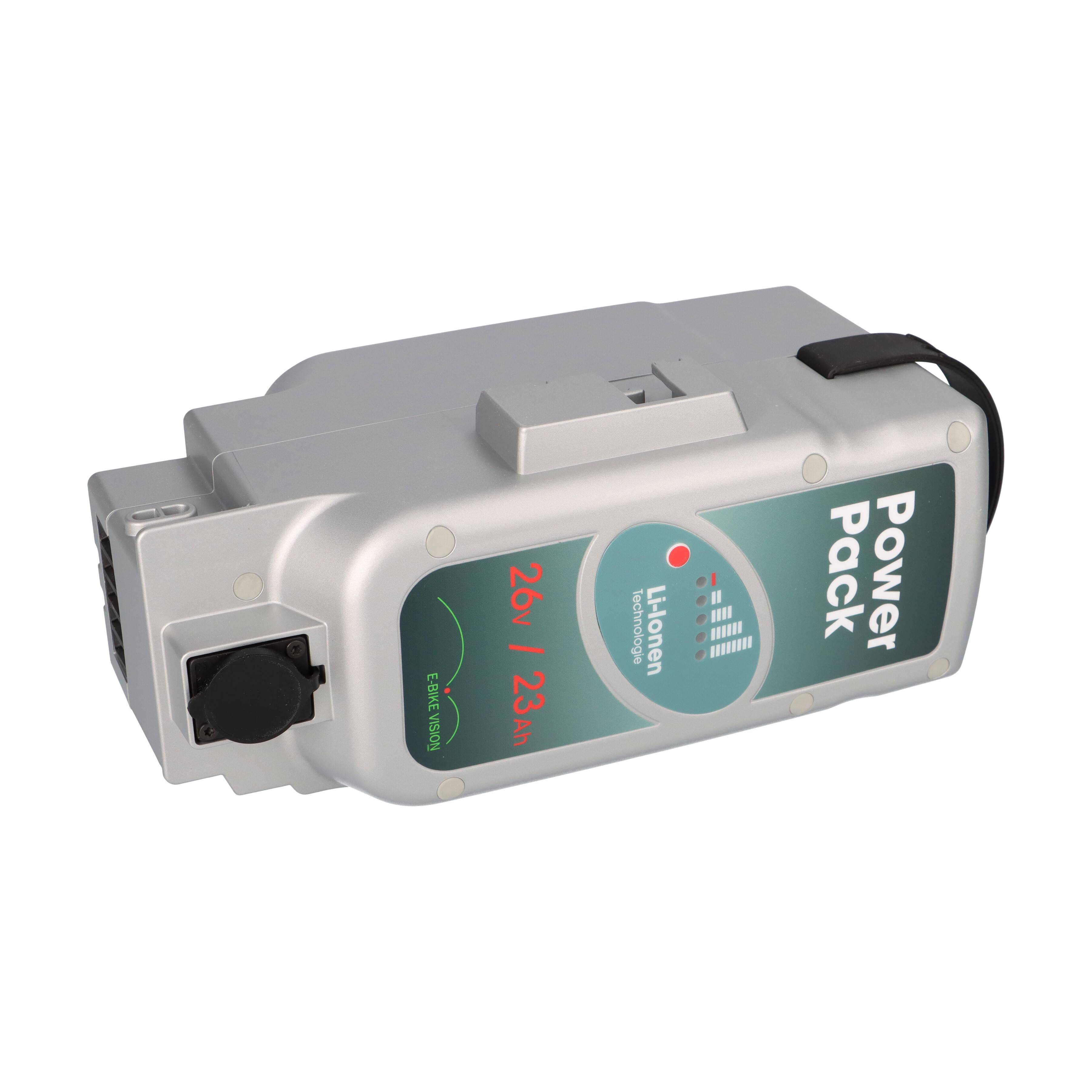 SET E-BIKE VISION Power Pack 26V 23Ah Ersatzakku + Ladegerät 26V 5A für Panasonic Antrieb