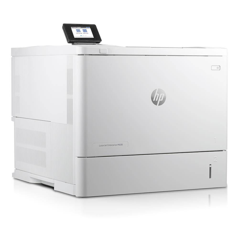 HP LaserJet M608dn (Refurbished) Laserdrucker s/w (61 Seiten/min., 512MB RAM, 4GB SSD, Duplex, GigaBit LAN)